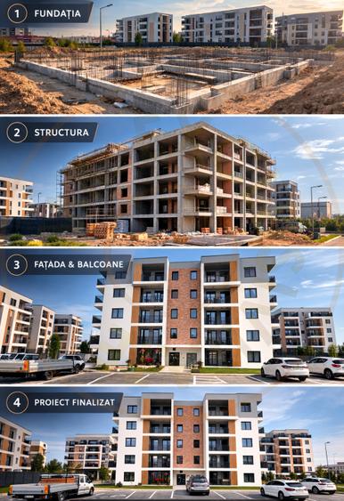 De vânzare apartament 2 camere Smarald City Satu Mare