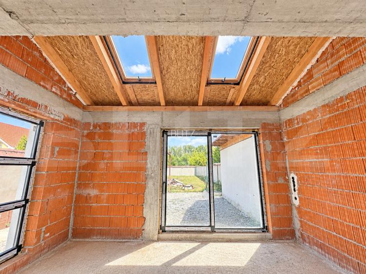 Duplex la roșu - 120 mp utili - Teren 470 mp zona  Paulesti - 8