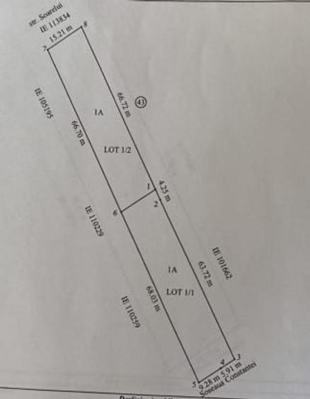 CUMPANA (Cod 01) - Teren intravilan la soseaua Constantei.