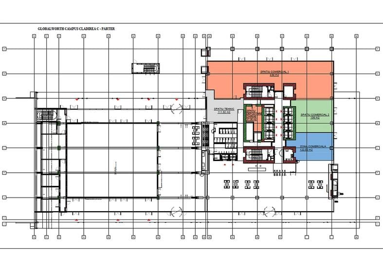 Spatiu comercial de inchiriat in Globalworth Campus - Cladirea C
