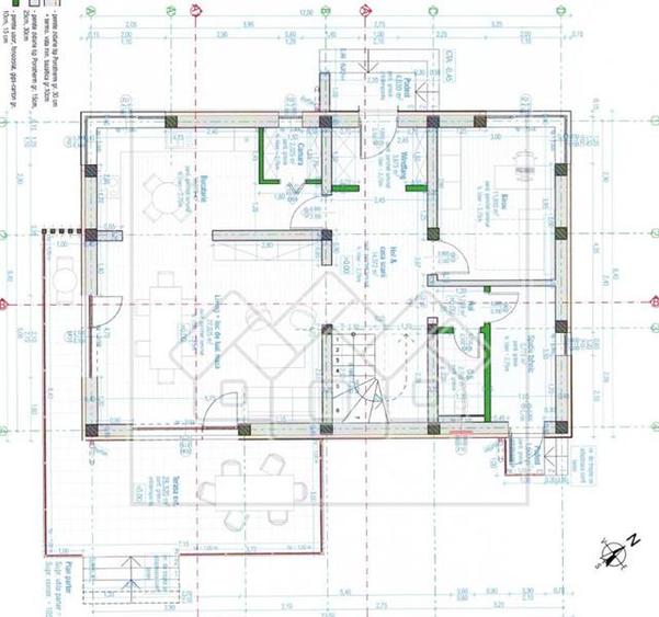 Casa individuala, 487 mp teren, finisata la alb, 147mp utili, Cristian - 13