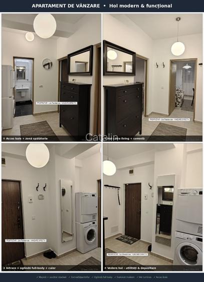 Apartament 2 camere Lira Residences | Mobilat complet | Decomandat | 61 mp - 2