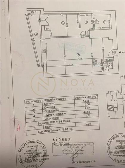 Vanzare apartament cu 2 camere Aviatiei, metrou Pipera