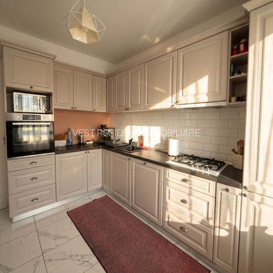 Duplex cu 4 camere, stil mediteranean. Complet mobilat/utilat - 14