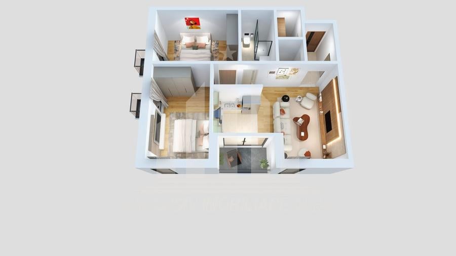 Apartament 3 camere | 62 mp | Etaj 1 | Bloc Nou 2026 | Cetate