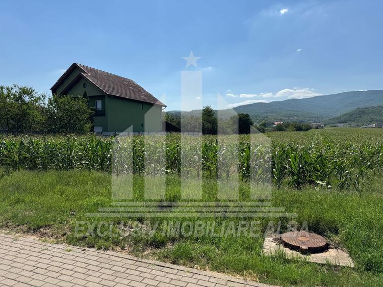 Teren intravilan | Pentru constructie bloc P+3 | 4088 m | Alba-Micesti