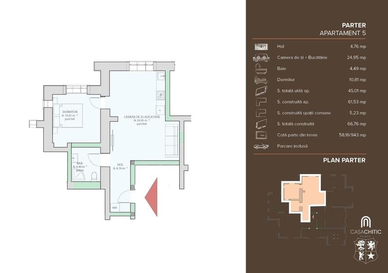 Apartament de vacanta  VANDUT - (AP 5)