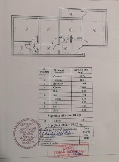 3 camere, renovat, centrală, 2/4, Rahova - Strada Oltina