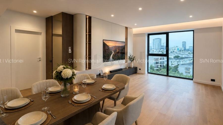 REA1029521 Apartament 4 camere I Parcare I One Herastrau Towers - 2