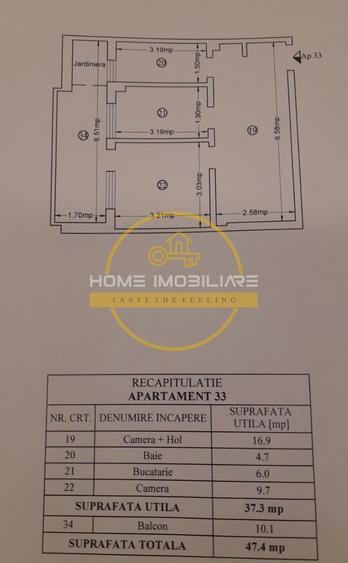 🏠Apartament 2 camere, 48mp // Decomandat // Etaj 7/12, Tatarasi - Langa Lidl