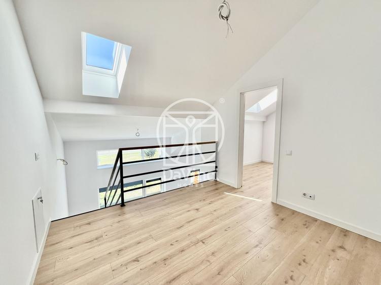 Penthouse 3 camere, 2 bai si dressing, intabulat, contoare montate