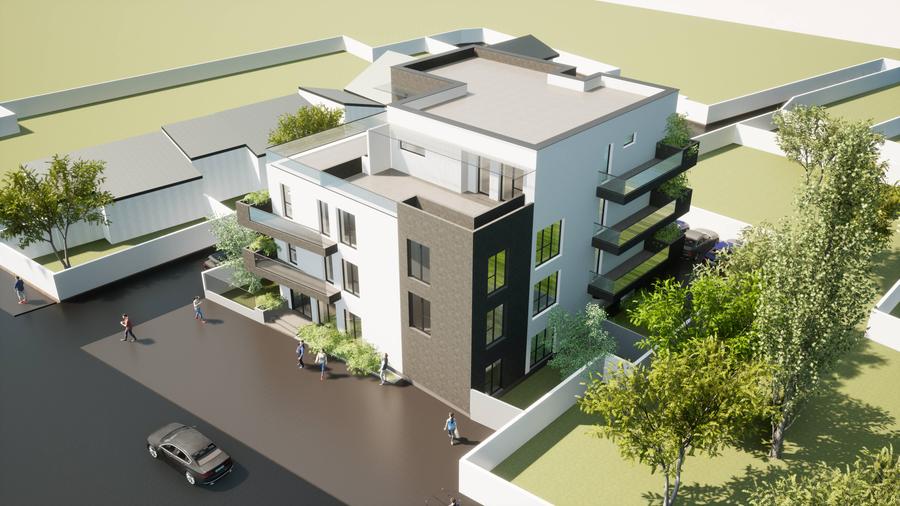 Teren cu Autorizatie de Construire P+2E+3Er / Soseaua Petricani / Lacul Tei