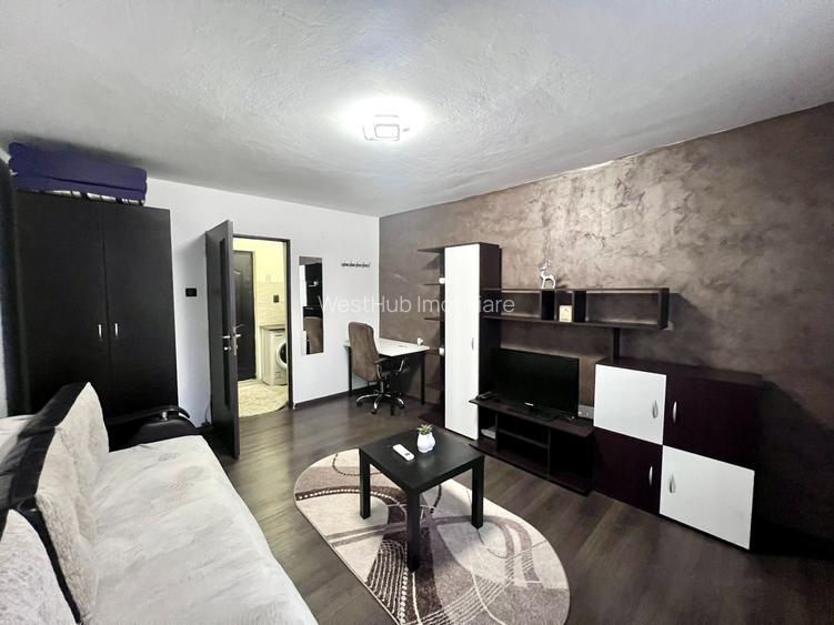 Apartament 1 camera, 22 mp utili, mobilat si utilat - zona Buziasului - 2