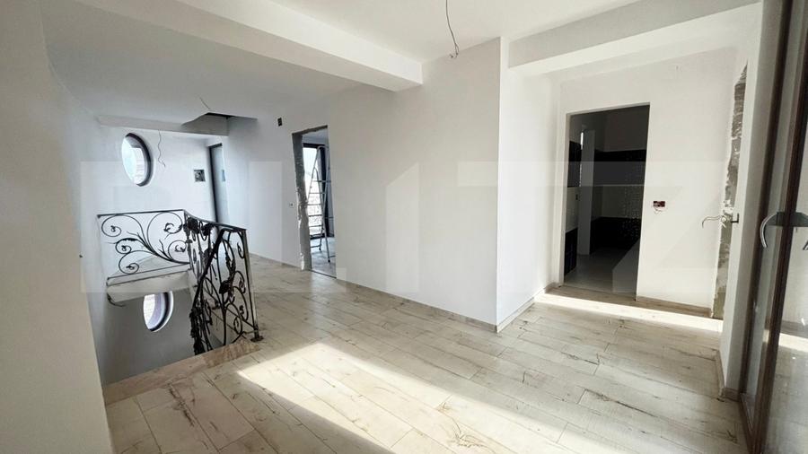 Casă modernă P+1, 200 mp utili, teren 438, alee privată, Dudovicești