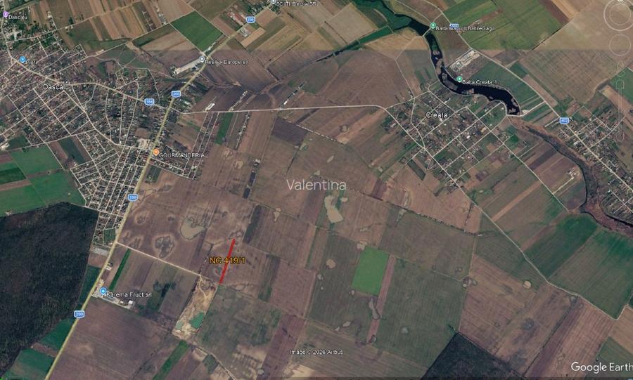 Proprietar vand teren Com Dascalu,4.995 mp | Lângă viitorul nod rutier DJ200 – A - 4