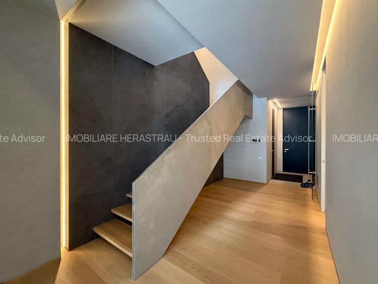 Vilă contemporană premium cu piscină, 500mp construiți, garaj 2 masini