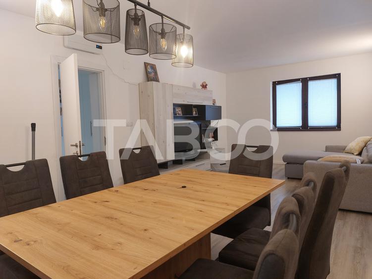 Casa individuala noua 4 camere P+M curte libera 416 Cisnadie