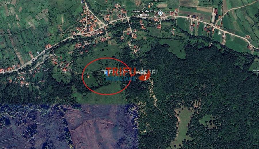 Teren intravilan de vanzare in Ampoita 1365 mp - 3