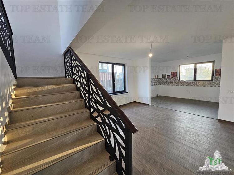 Vila lux 4 camere (dormitor parter) in Domnesti(Teghes)