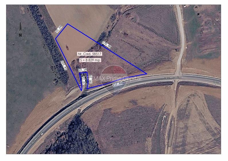 Terenuri 16.144 mp, Inel Metropolitan, vânzare integral sau separat - 2