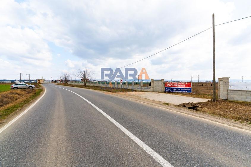 Teren 7.092 mp cu PUZ aprobat + Autorizatie / investiție autostrada A7