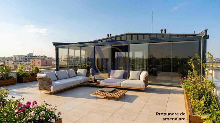 Penthouse Exclusivist - Priveliste Spectaculoasa - Terase 210 mp. - COMISION 0%