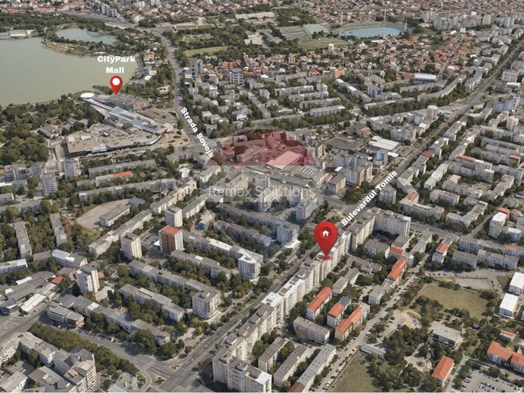 Apartament 2 Camere Decomandat | Zona Tomis III – City Park M