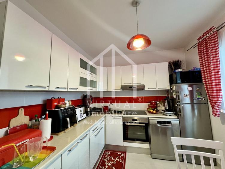 Casa cu 5 camere, 460mp teren, mobilata si utilata, demisol, Cristian