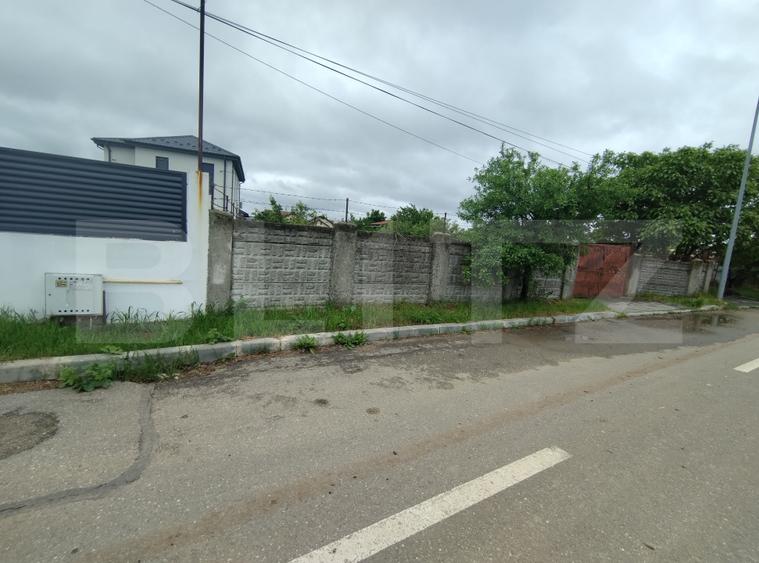 Teren utilități, 1.236 mp, 16.6 m deschidere, zona Cârcea