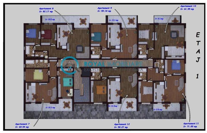 Royal Imobiliare - Vanzare apartament 2 camere in zona Albert