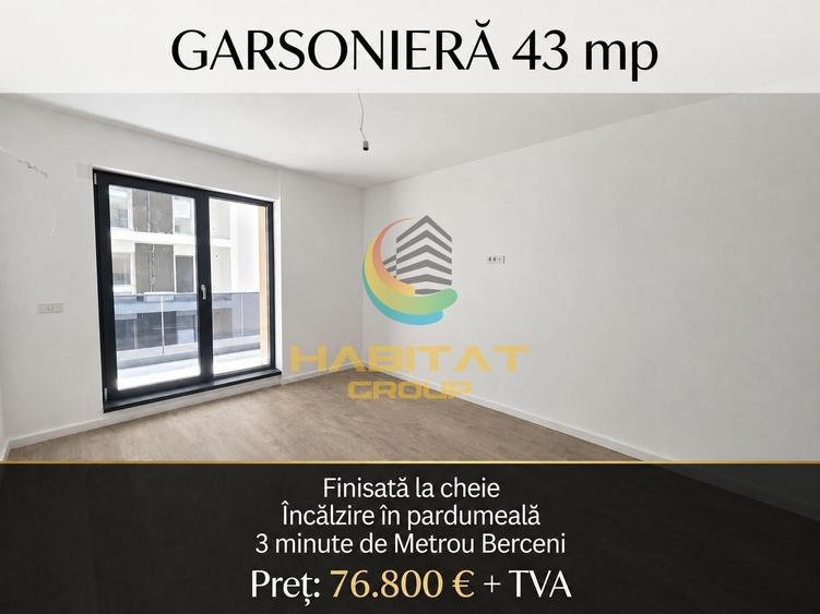 Vânzare Garsoniera 43 mp | Popești Leordeni la 3 min Metrou Berceni