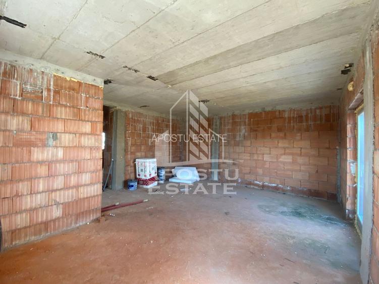 Duplex de vanzare Urseni pe parter cu 3 camere si doua bai