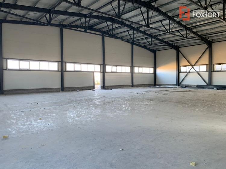 Hala industriala 600 mp, curte 1398 mp, parcare, toate utilitatile - Ghiroda
