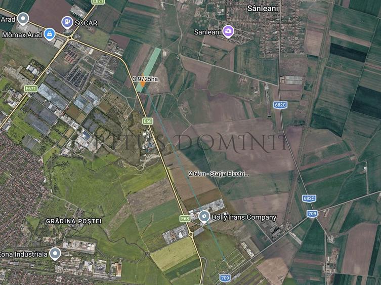 Teren Industrial de 4 hectare, Centura Arad, Livada