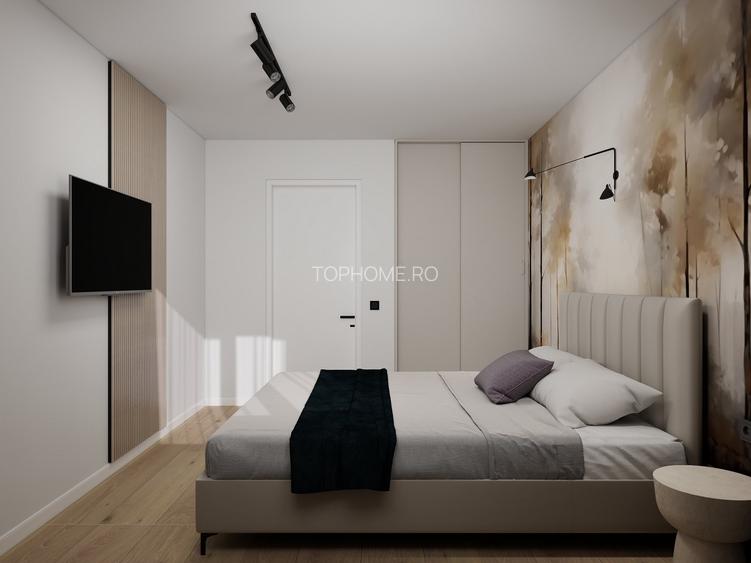 Apartament 3 camere, predare la cheie-7 minute metrou-Comision 0% -TVA inclus - 9