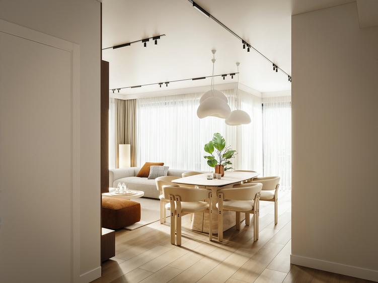 Apartament de 3 camere langa Mega Mall