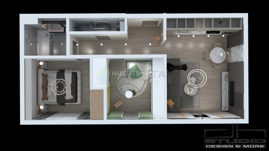 Ultimele apartamente de 3 camere în Tunari – direct de la dezvoltator - 20