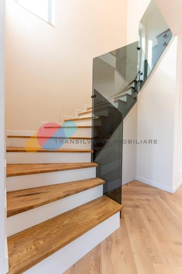 Casa ultrafinisata, 120 Mp + 400 Mp Teren, intrare Chinteni