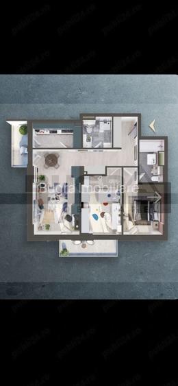 Apartament de 3 camere finisat premium, 73mp, parcare, Elite City