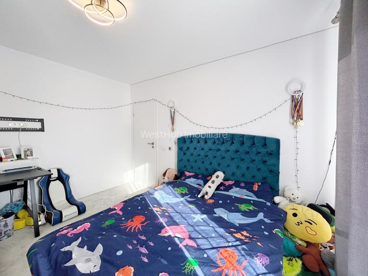 Duplex 3 camere, 90mp utili, 330 teren, mobilat utilat in Mosnita Noua - 8