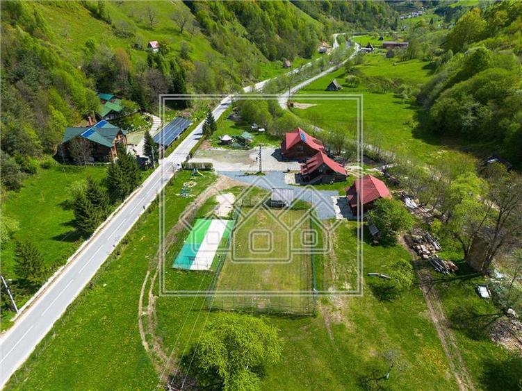 Complex turistic complet functional-zona Raul Sadului-afacere la cheie