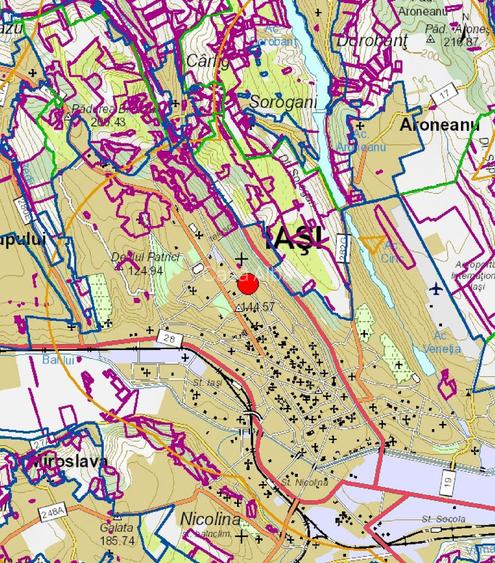 Copou - Sararie, 1346mp teren urban inconjurat de padure - 3