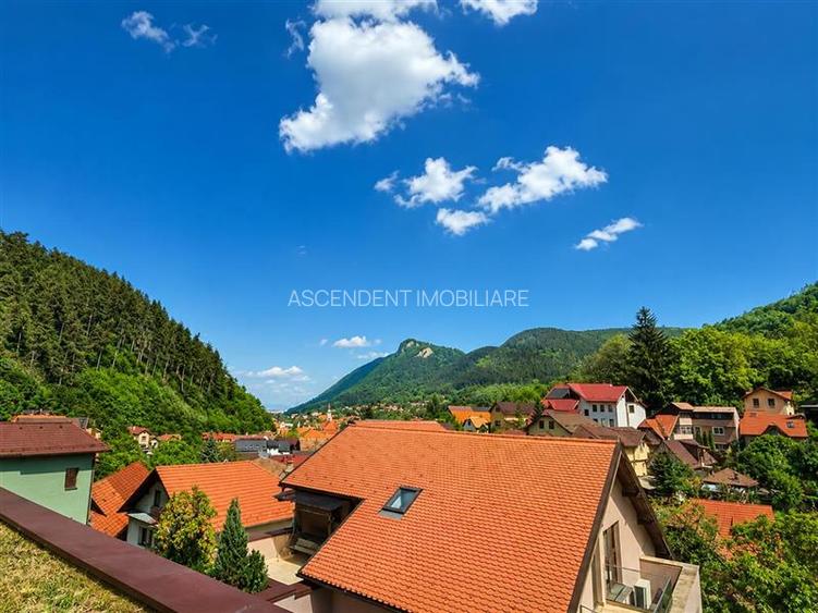 Priveliste de vis din MIcul Penthouse, terasa + gradina 50 mp, Cetatea Brasov - 7