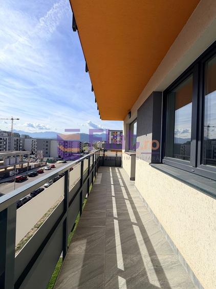 Apartament nou cu 3 camere și terasă de 9 mp – prima închiriere