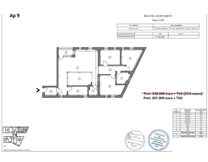 📍Dezvoltator 0% comision 🏢 Bloc nou 🏡 4 camere 🚇 Metrou Timpuri Noi - 15