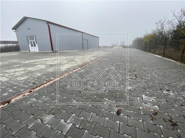 Hala industriala 270 mpu, teren 3000 mp + 2 autorizatii de constructie
