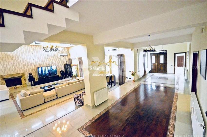 CASA EXCLUSIVISTA Mediteraneana de vanzare - PIPERA vedere PADURE- poiscina