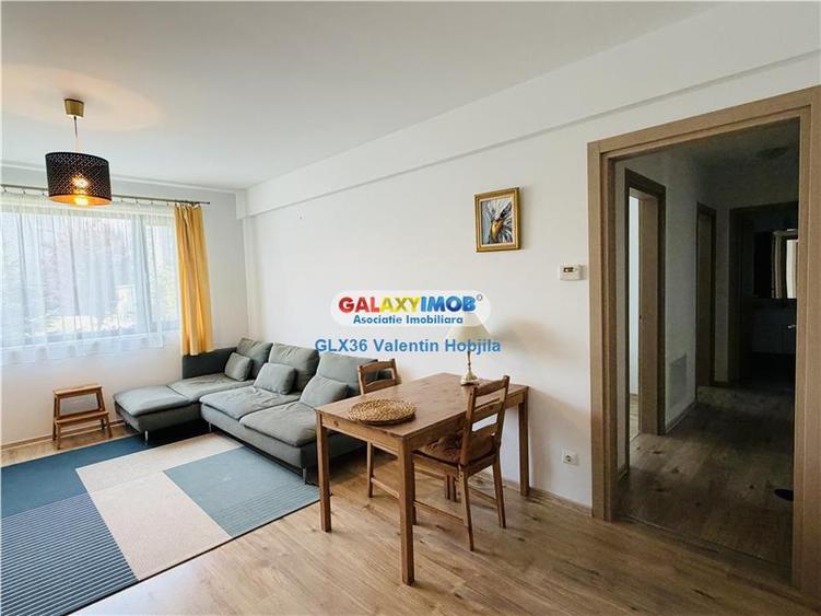 Vanzare apartament 3 camere mobilat parter gradina Baneasa Greenfield