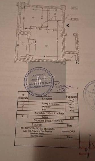 Apartament 2 camere decomandat  Popesti Leordeni