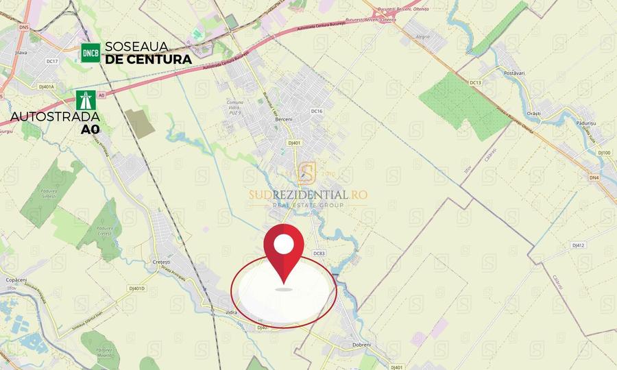 Teren de vanzare, ideal investitie - Vidra, Ilfov